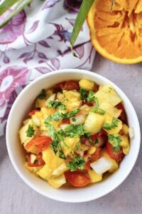 fresh pineapple salsa