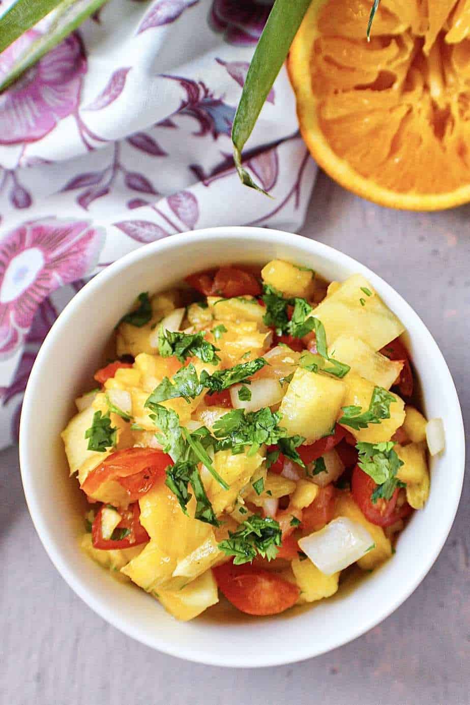 fresh pineapple salsa