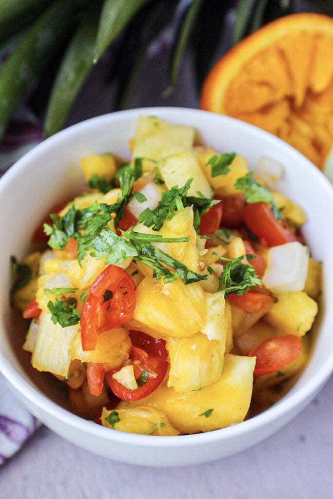 fresh pineapple salsa