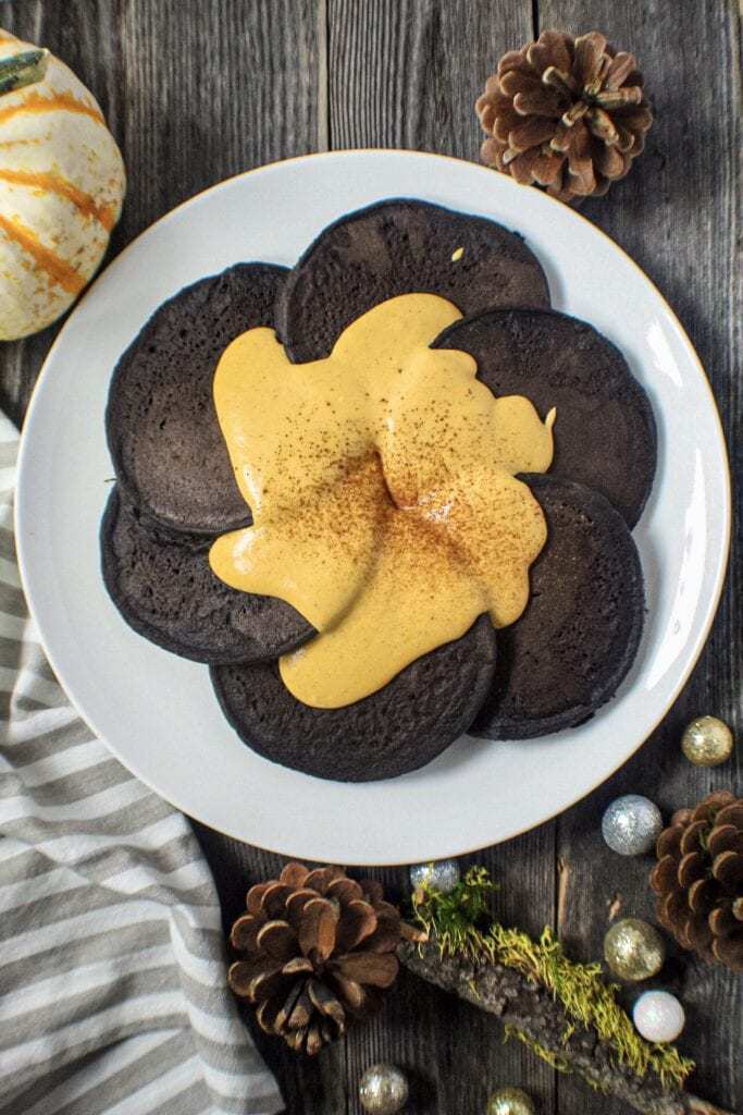 dark chocolate pancakes