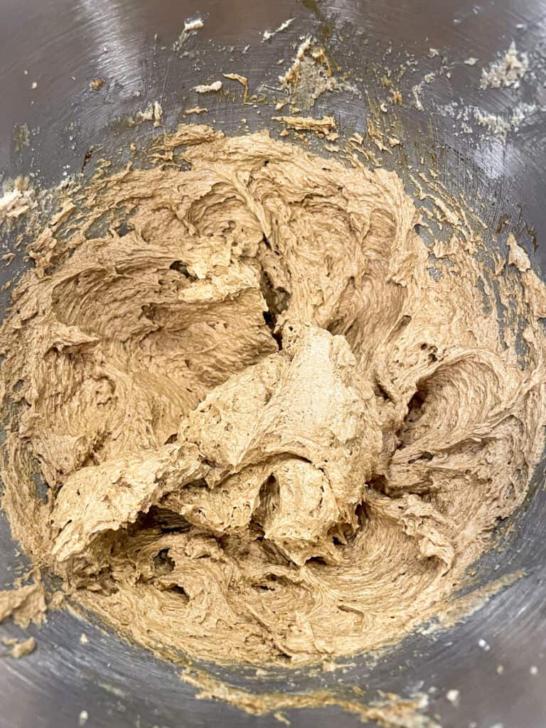 butter mixed with molasses