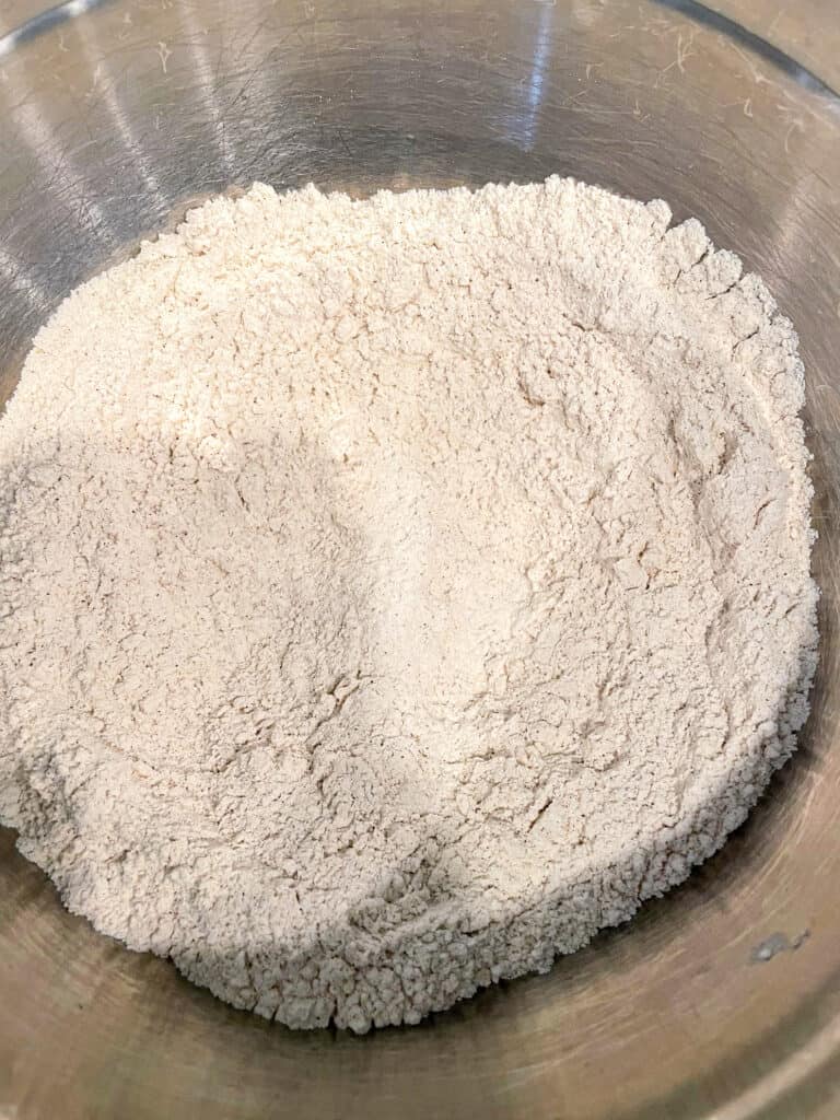 flour combined with spices