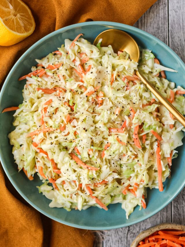 The BEST Southern Coleslaw