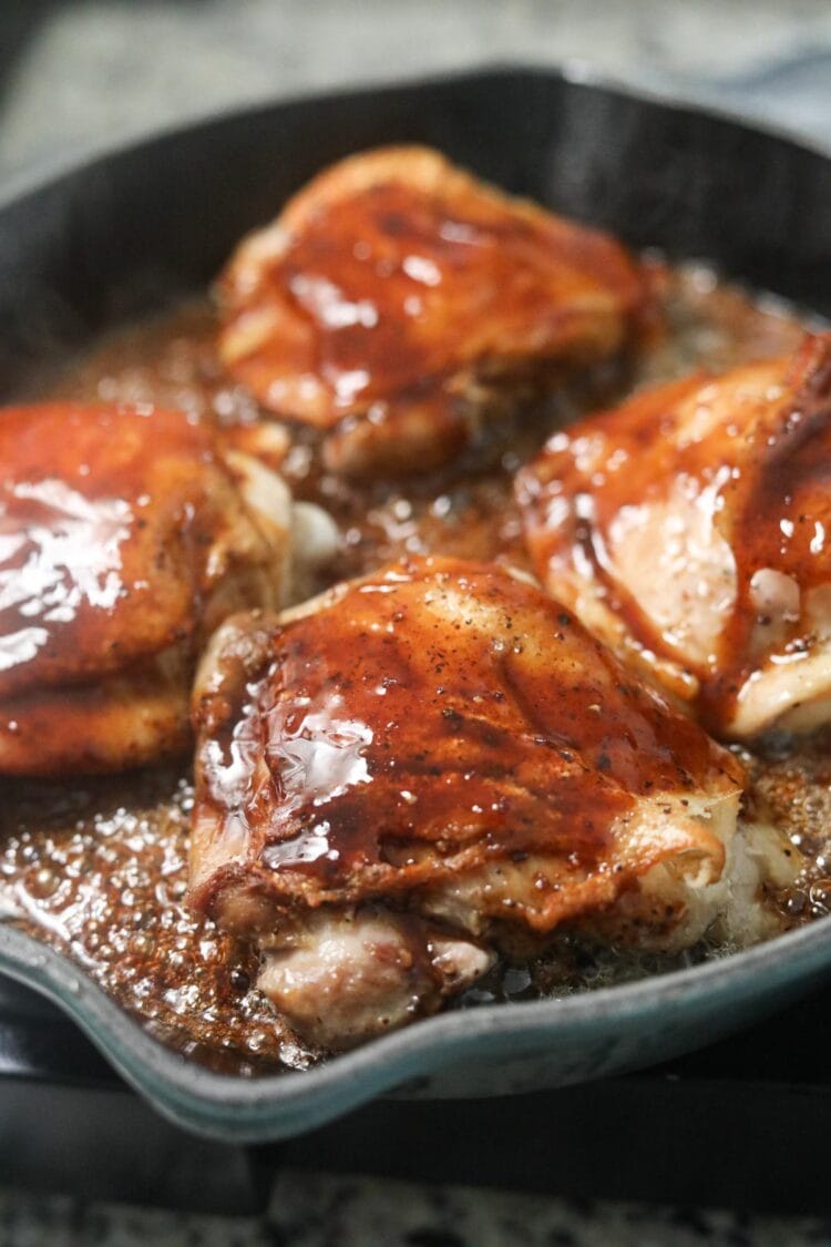 Easy Brown Sugar Glazed Chicken Pink Owl Kitchen
