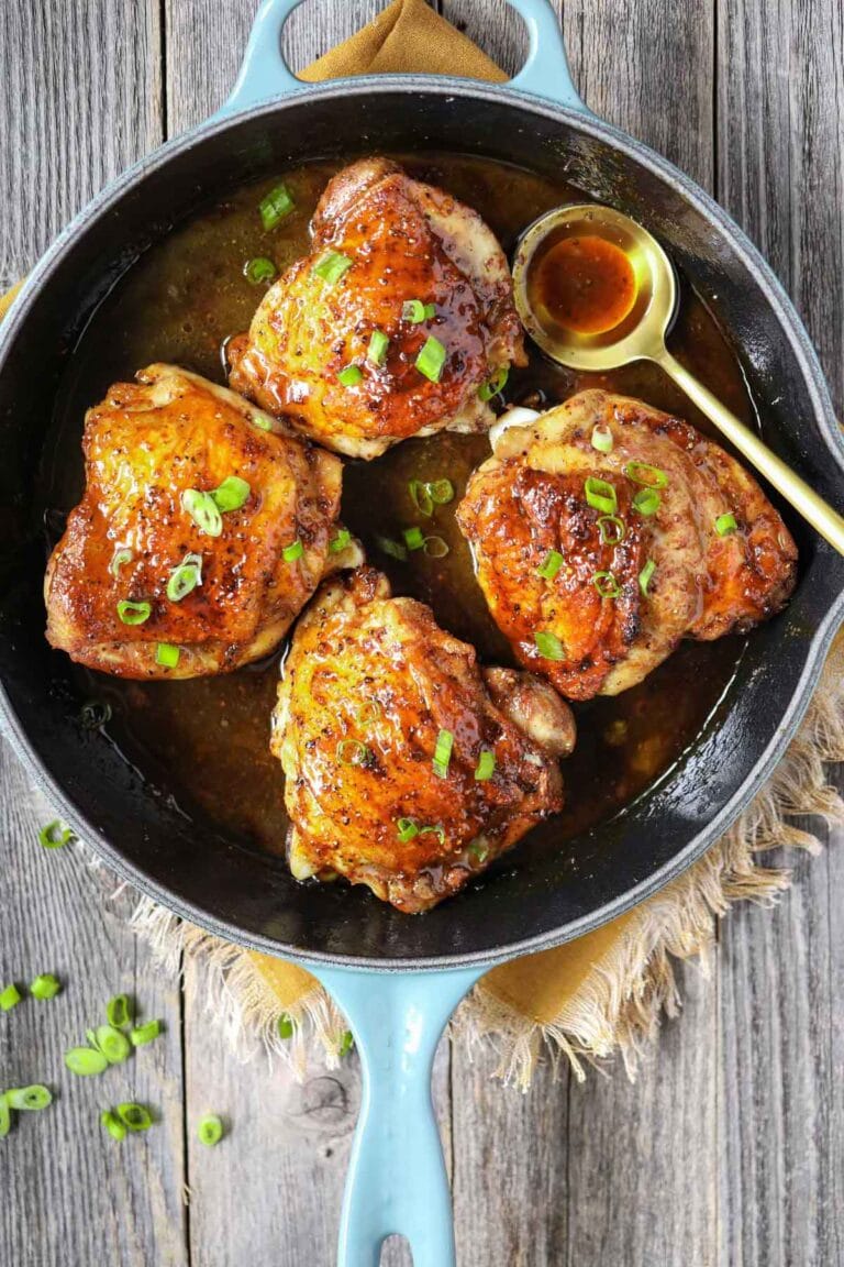 Easy Brown Sugar Glazed Chicken Pink Owl Kitchen