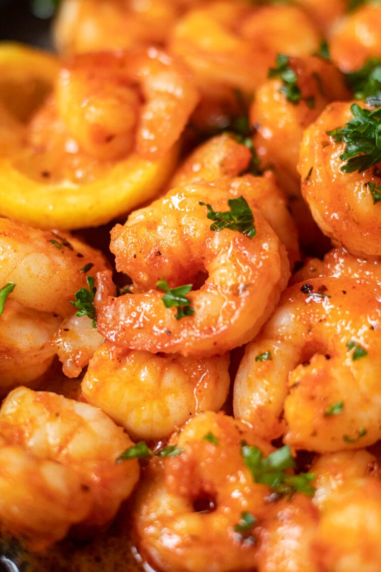 Cajun Honey Butter Shrimp - Pink Owl Kitchen