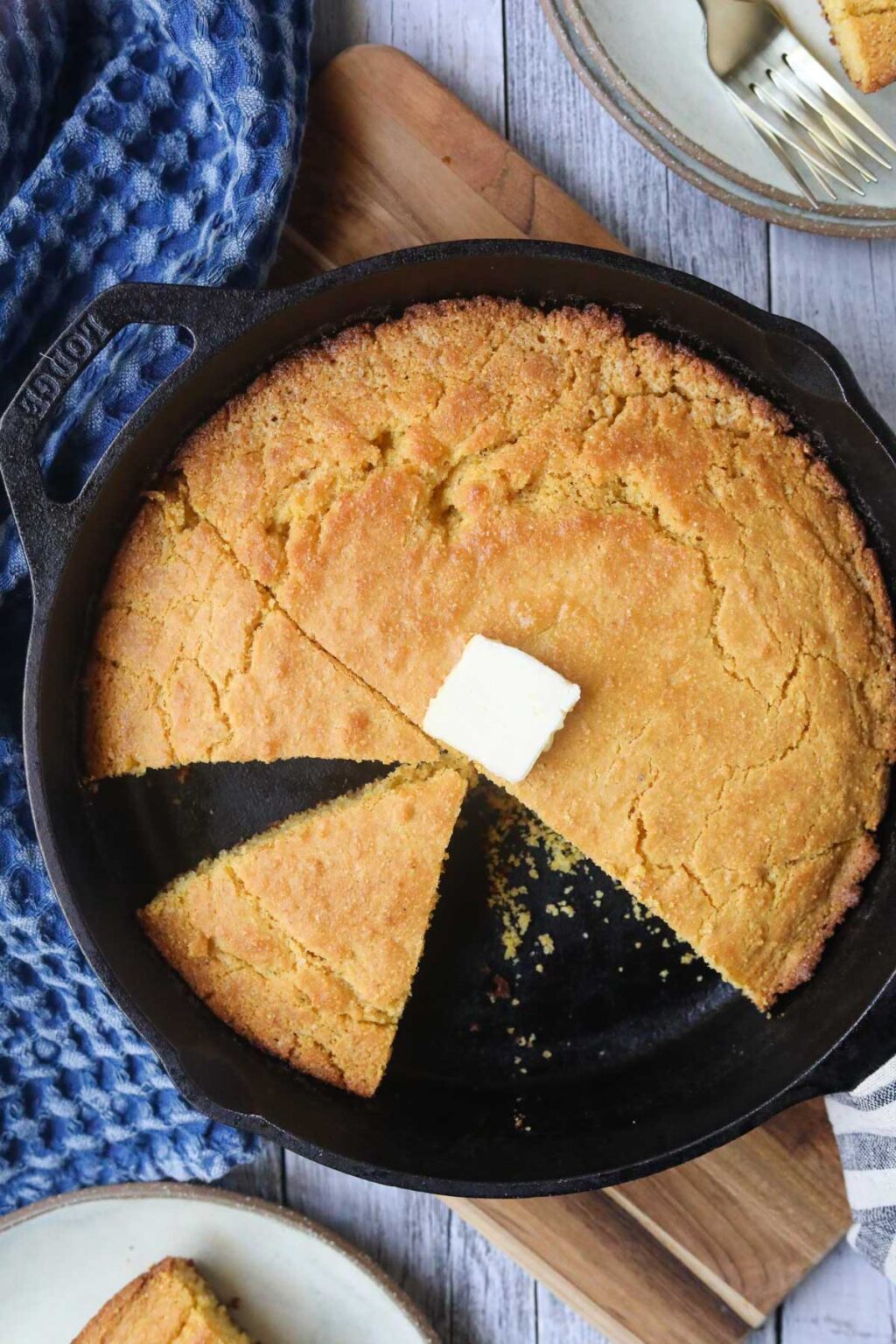 Classic Southern Buttermilk Cornbread Pink Owl Kitchen