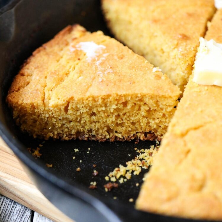 Classic Southern Buttermilk Cornbread Pink Owl Kitchen
