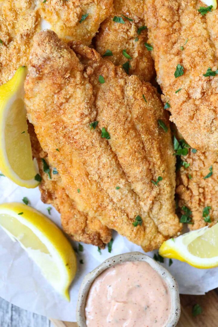 Oven Fried Catfish Pink Owl Kitchen