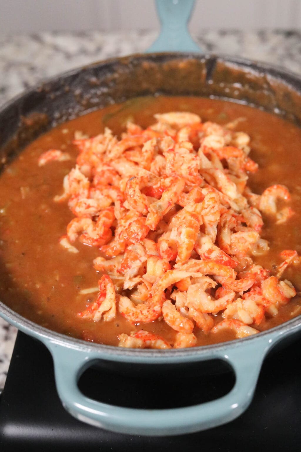 Cajun Crawfish Etouffee Recipe - Pink Owl Kitchen