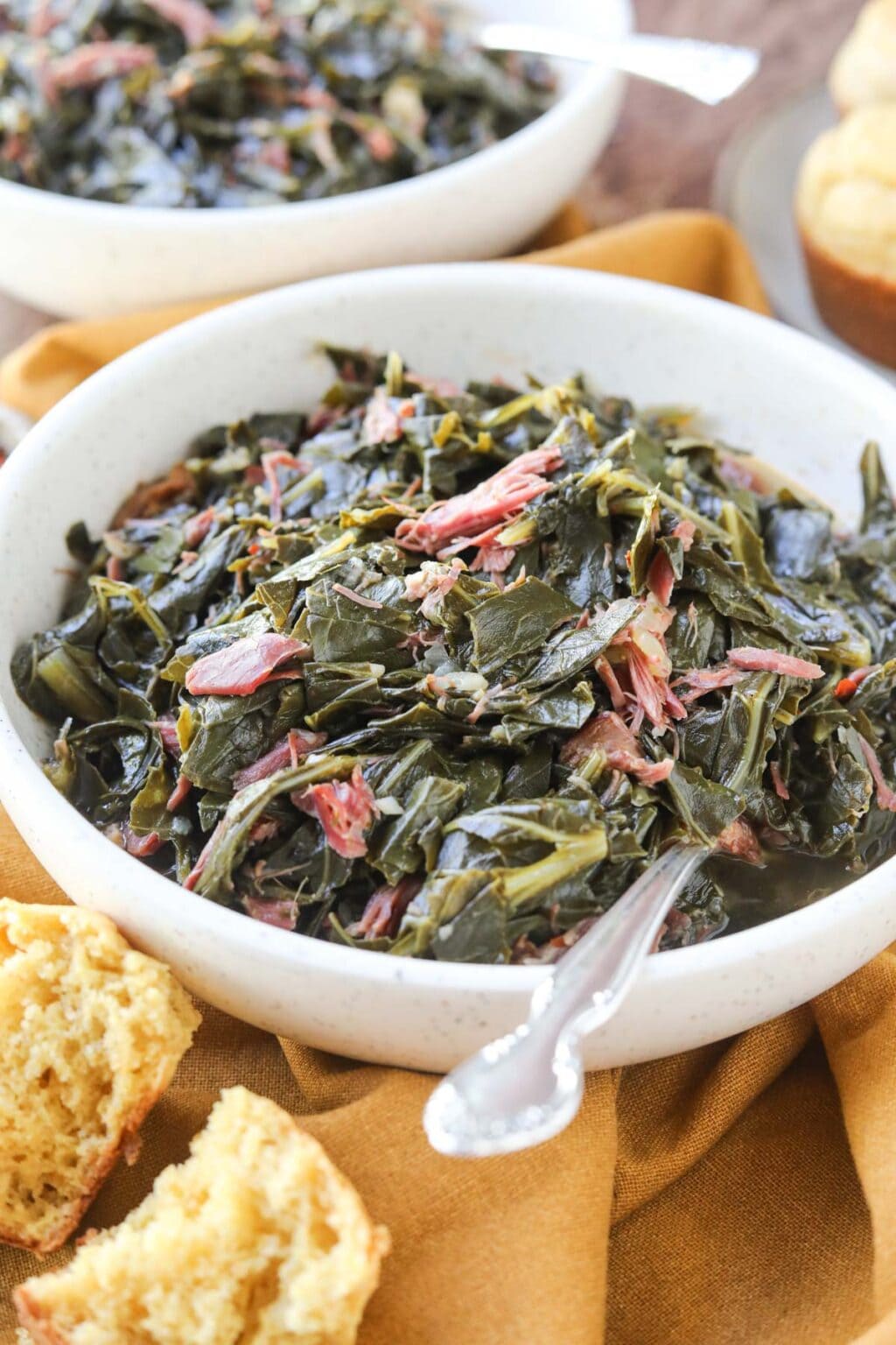 Southern Collard Greens (Soul Food Recipe) Pink Owl Kitchen
