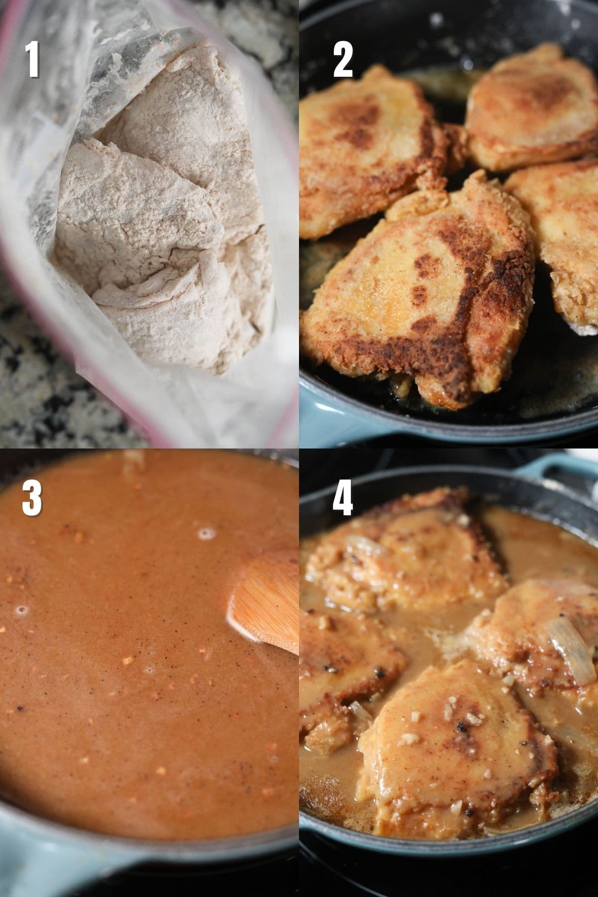 Southern Smothered Chicken: One Pan Recipe - Restless Chipotle