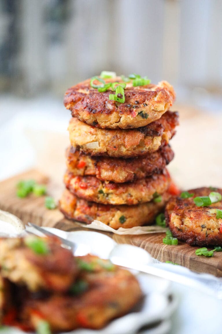 Easy Southern Salmon Croquettes - Pink Owl Kitchen
