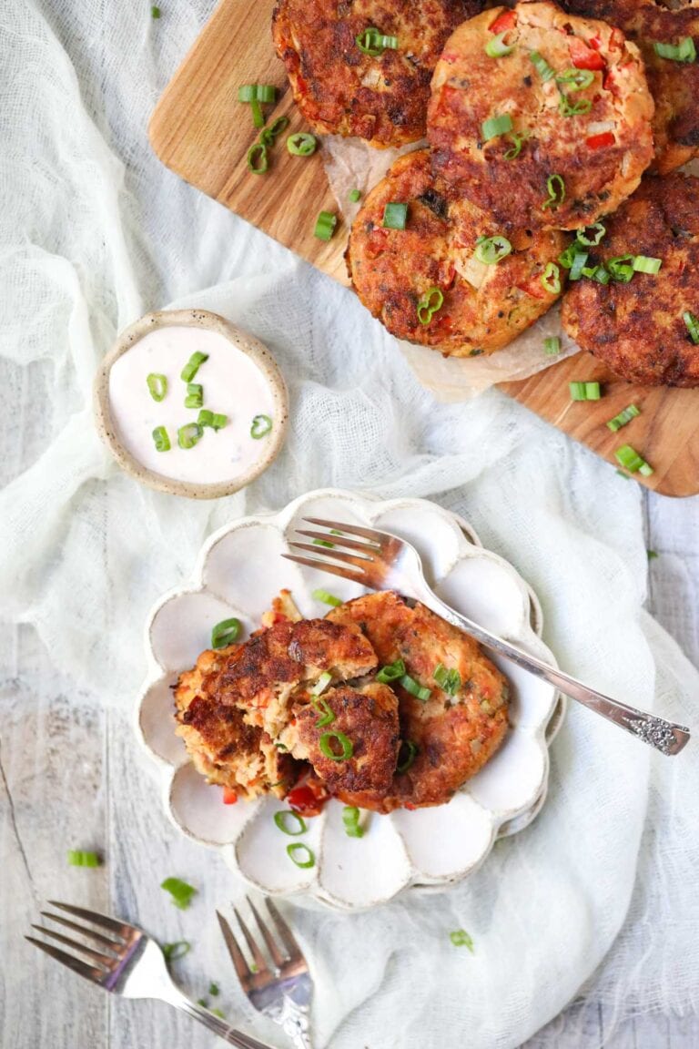 Easy Southern Salmon Croquettes Pink Owl Kitchen