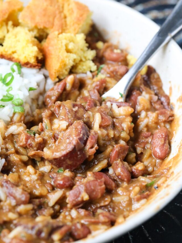 Louisiana red beans and rice pink owl kitchen
