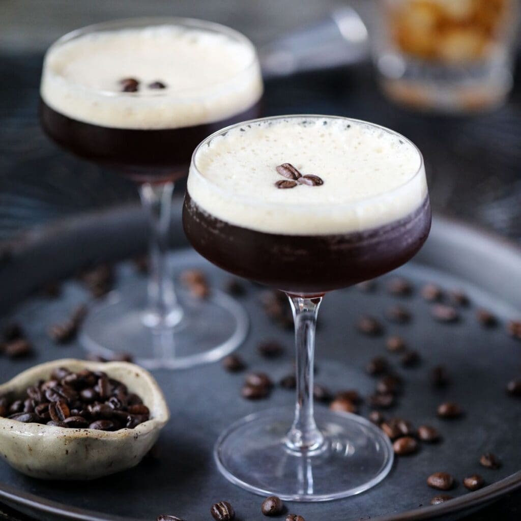 Espresso Martini Mocktail (Virgin Espresso Martini) Pink Owl Kitchen