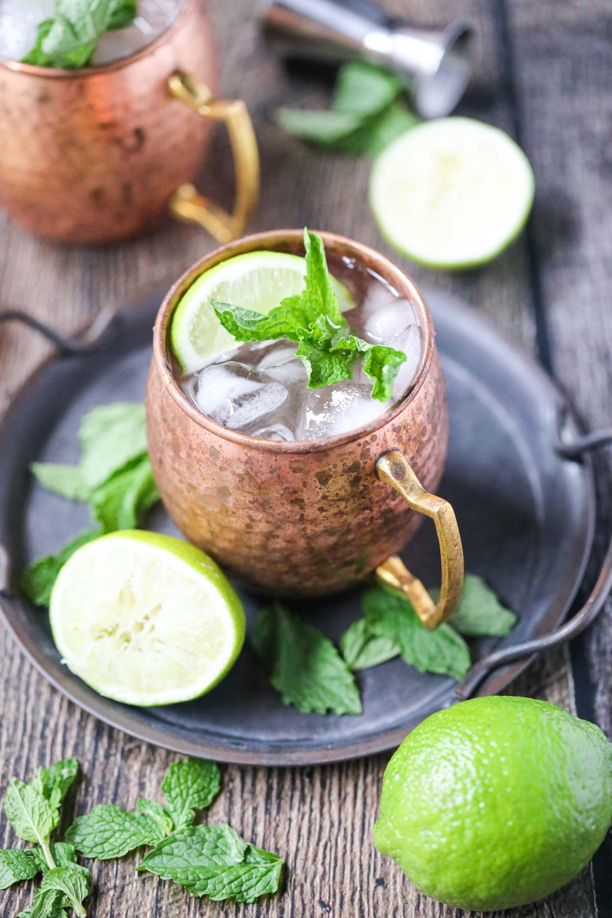 Virgin Moscow Mule Mocktail - Pink Owl Kitchen