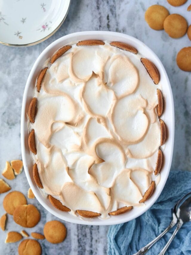 Old Fashioned Banana Pudding - Pink Owl Kitchen