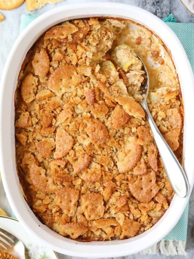 Southern Squash Casserole - Pink Owl Kitchen