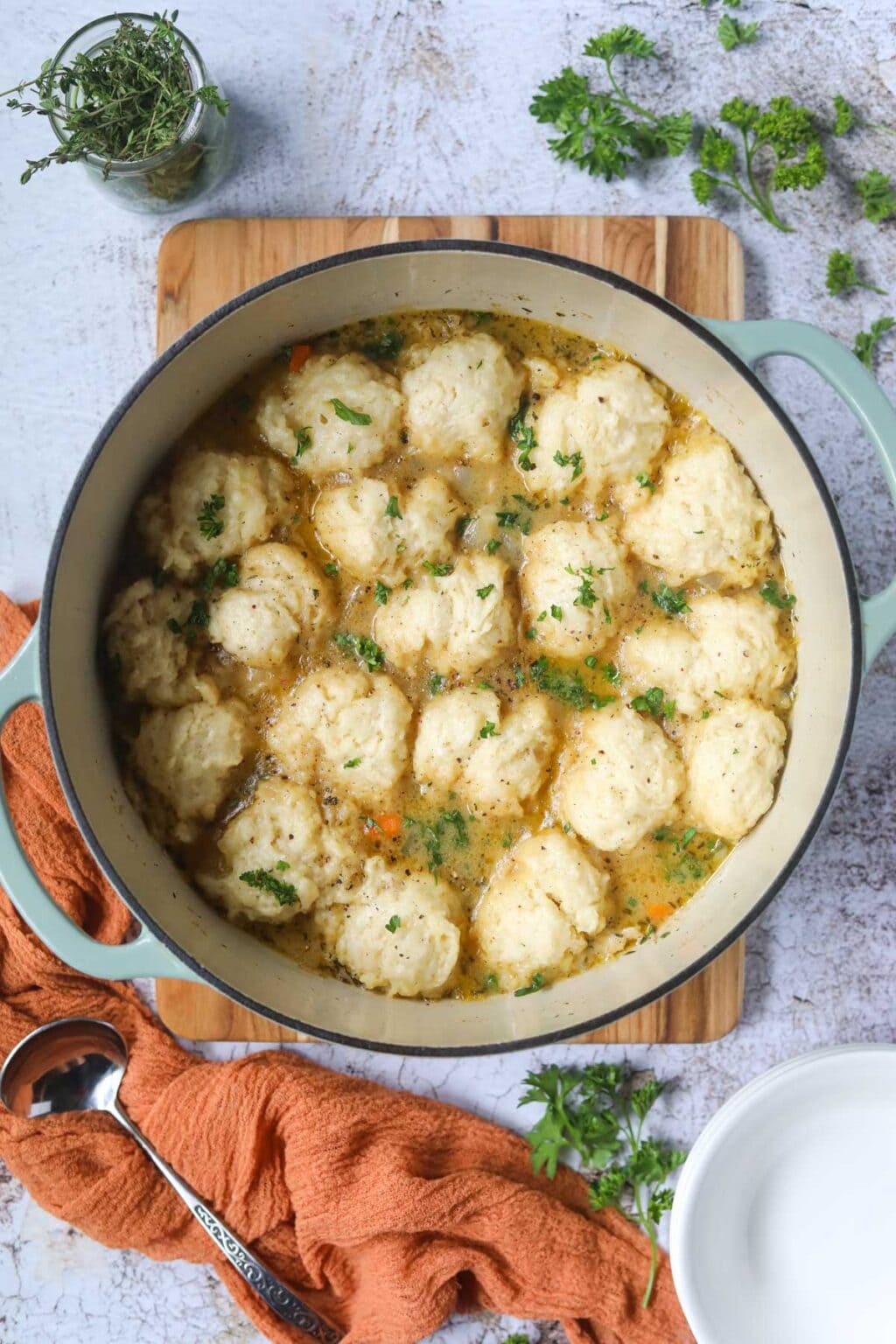 Southern Homemade Chicken and Dumplings Pink Owl Kitchen