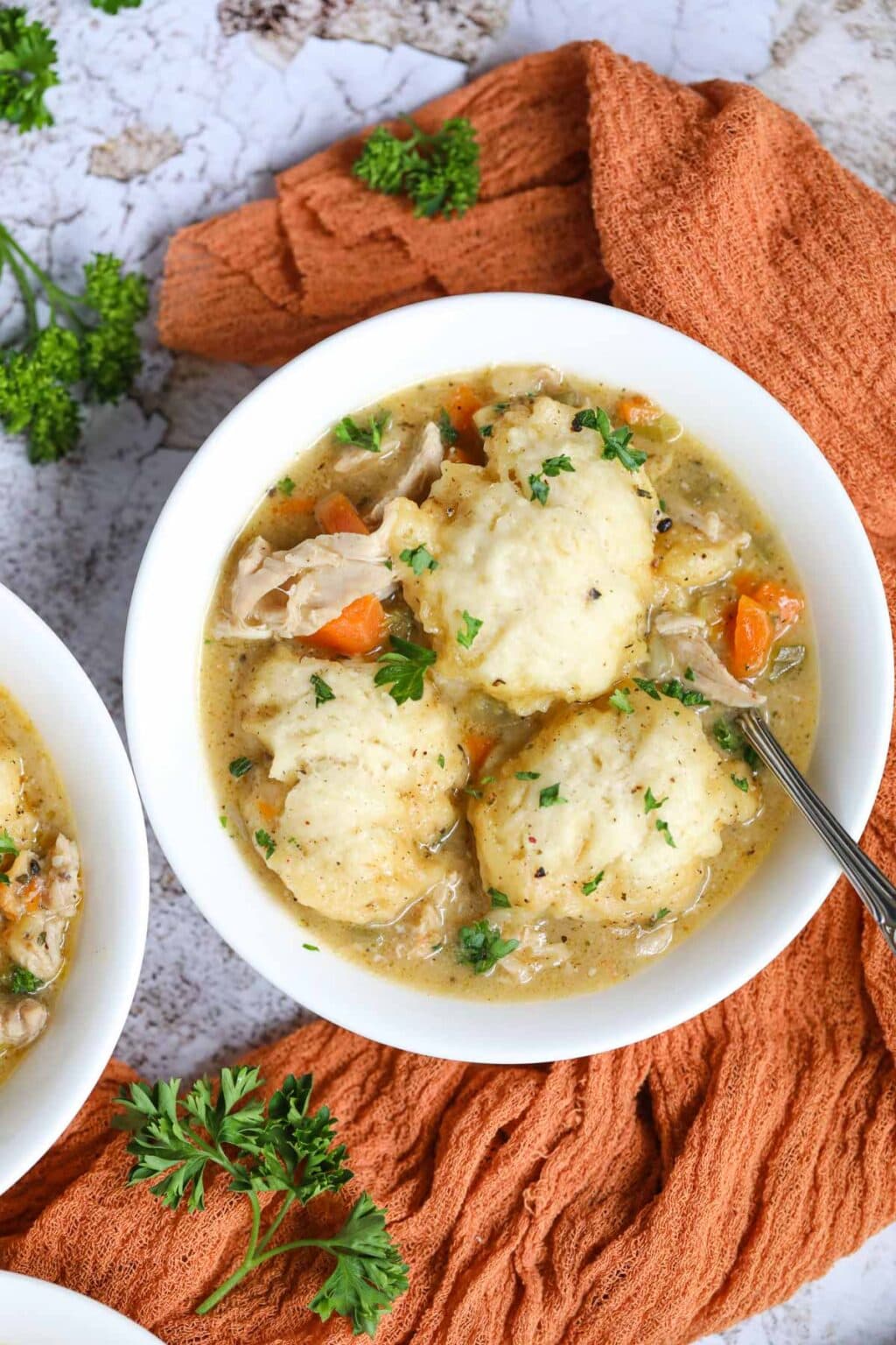 Southern Homemade Chicken and Dumplings Pink Owl Kitchen