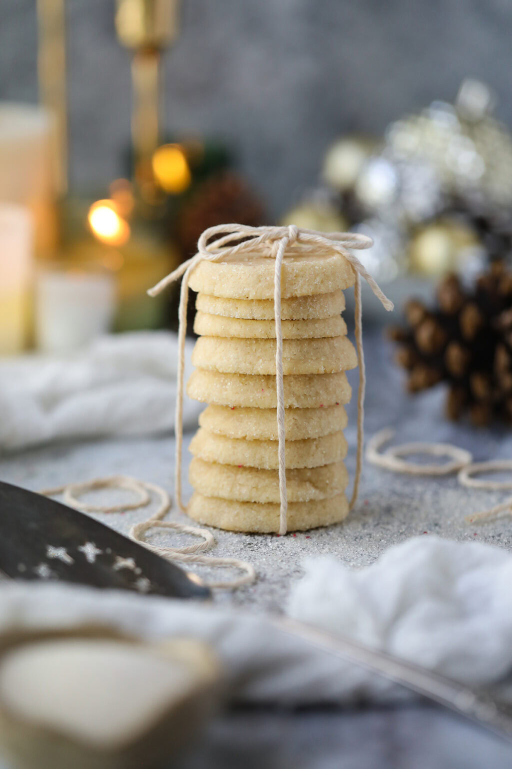 Cardamom Butter Cookies - Pink Owl Kitchen