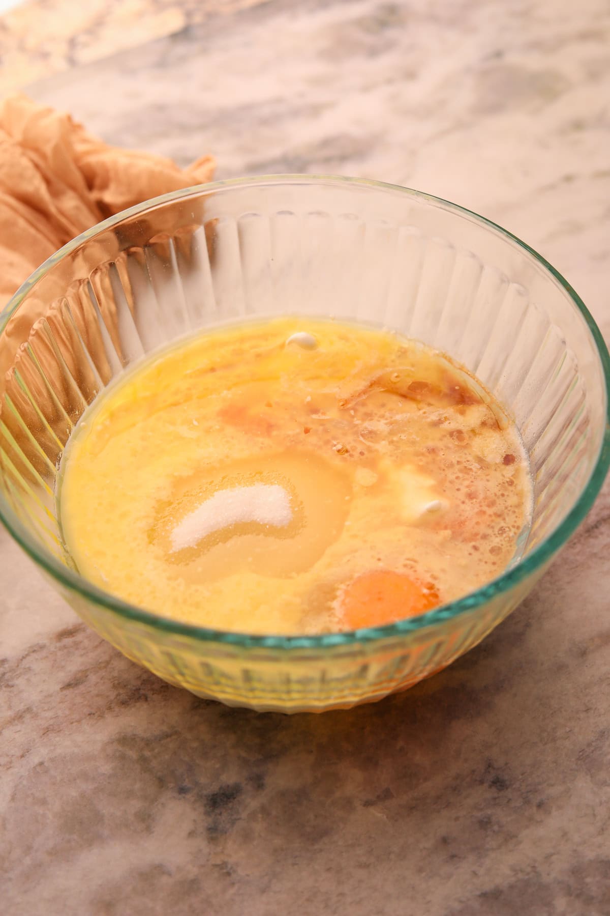 What ingredients for cinnamon roll? Quick bread in a medium mixing bowl.